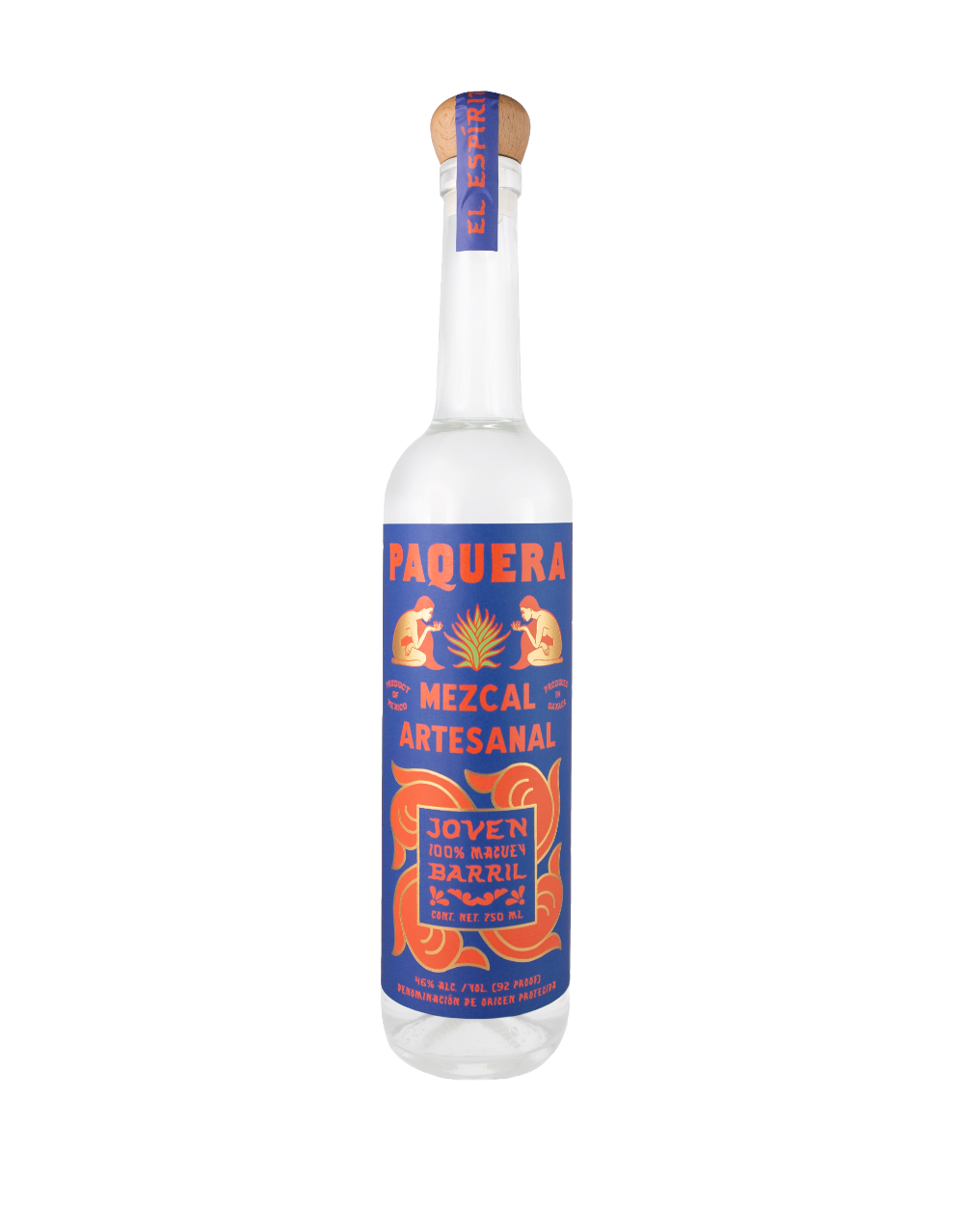 PAQUERA MEZCAL 100% BARRIL